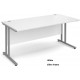 Maestro 800mm Deep Straight Office Desk